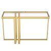 PAXTON-CONSOLE TABLE-GOLD