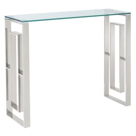 EROS-CONSOLE/DESK-SILVER