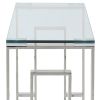 EROS-CONSOLE/DESK-SILVER