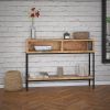 OJAS-CONSOLE TABLE-NATURAL BURNT