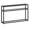 QUINN-CONSOLE TABLE-BLACK