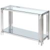 ESTREL-CONSOLE TABLE-SILVER