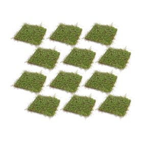 Moss Mat (Setof 12) 12"SQ Polyester/Plastic