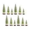 Mini Table Tree (Set of 12) 6.25"H, 9"H, 10.5"H Plastic