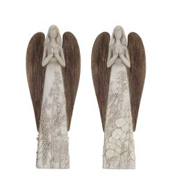 Angel (Set of 2) 14"H Resin