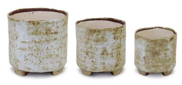 Pot (Set of 3) 5"H, 6"H, 7"H Terra Cotta