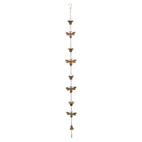 Bee Rain Chain 66.5"L Iron