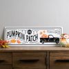 Pumpkin Patch Sign 26.5" x 6.75"H Iron