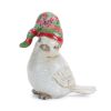 Bird w/Stocking Hat (Set of 12) 3"H, 3"H, 3.5"H, 3.75"H Resin