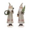 Santa (Set of 2) 13.25"H Resin