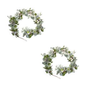 Eucalyptus Garland (Set of 2) 6'L Fabric