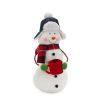 Snowman (Set of 4) 10.25"H, 11"H Polyester