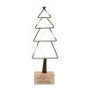 LED Christmas Tree (Set of 3) 17.75"H, 18.75"H, 18.75"H MDF 2 AAA Batteries Not Included