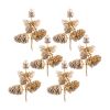 Pine Cone Pick (Set of 6) 14"H Pine Cone