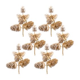 Pine Cone Pick (Set of 6) 14"H Pine Cone