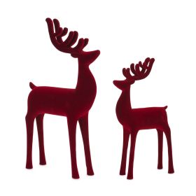 Deer (Set of 2) 11.75"H, 14.75"H Resin