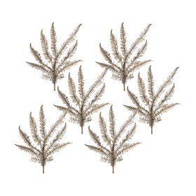 Icy Fern Spray (Set of 6) 32"H Plastic