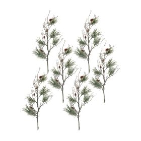 Pine Branch (Set of 6) 29.25"H Plastic