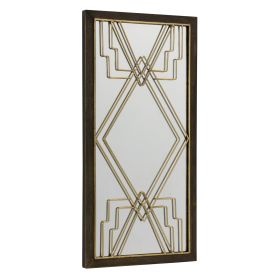 Mirror 11.75"L x 23.75"H Iron/Glass