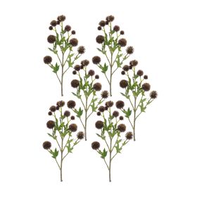 Allium Spray (Set of 6) 26"H Plastic/Polyester