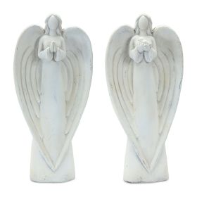 Angel (Set of 2) 22"H Resin