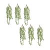 Hanging Mini Leaf Vine (Set of 6) 33"L Plastic