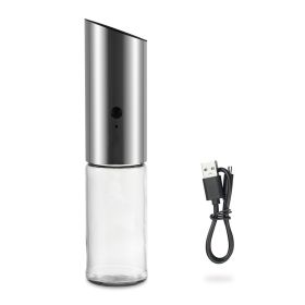 Electric Salt Pepper Grinder USB Rechargeable Pepper Mill Adjustable Coarseness Automatic Spice Milling Machine Kitchen Tool - China - Clear