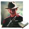 Freddy vs Jason Silk Touch Throw Blanket, 50" x 60", Scary Smile - 1WBH/23600/0045/OOF