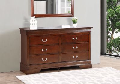 Glory Furniture LouisPhillipe G2125-D Dresser , Cappuccino - as Pic