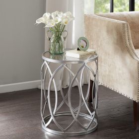 Arlo Metal Eyelet Accent Table - as Pic