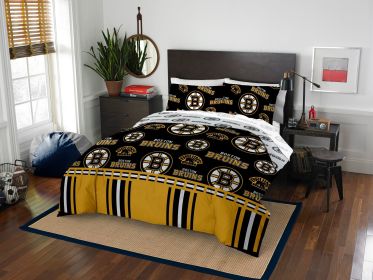 Boston Bruins OFFICIAL NHL Full Bed In Bag Set - 1NHL/86400/I001/EDC