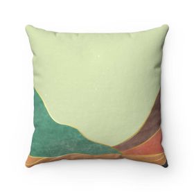 Tranquil Mountain Square Pillow - 4 Sizes - 16" x 16"