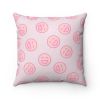 Smiley Face Logo Cushion Home Decoration Accents - 4 Sizes - 14" x 14"