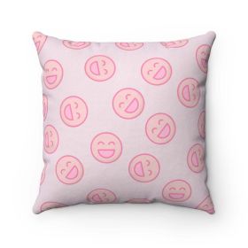 Smiley Face Logo Cushion Home Decoration Accents - 4 Sizes - 18" x 18"