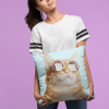 Cat is Always Right Square Pillow - 4 Sizes - 14" x 14"