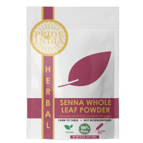 Pride Of India - Natural Senna Herb Powder;  227 gm - Senna Powder