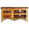 TV Stand 31.5"x11.8"x15.7" Solid Wood Reclaimed - Brown