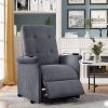 Power Lift Chair for Elderly with Adjustable Massage Function Recliner Chair for Living Room - Dark Gray