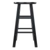 Element Counter Stools; 2-Pc Set; Black - 20274