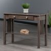 Stafford Console Hall Table; Oyster Gray - 16033