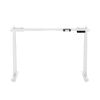 Height Adjustable Dual Motor Load Ergonomic Electric Standing Desk Frame 3-Stage With Memory Controller - Frame Only - White