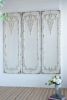 Set of 3 Large White Wall Art Panel, Rectangle Wall Sculpture, Wall D√©cor for Living Room Dining Room Office Bedroom, 21" x 71" - as Pic