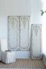 Set of 3 Large White Wall Art Panel, Rectangle Wall Sculpture, Wall D√©cor for Living Room Dining Room Office Bedroom, 21" x 71" - as Pic