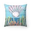 Seashell Design Cushion Home Decoration Accents - 4 Sizes - 14" x 14"