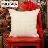 Christmas Pillow Covers, 4PCS Winter Holiday Decorations Xmas Rustic Throw Pillowcase - color2