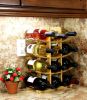 Oceanstar 12-Bottle Natural Bamboo Wine Rack WR1149 - WR1149