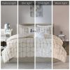 Metallic Printed Comforter Set - as Pic