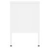 TV Stand White 41.3"x13.8"x19.7" Steel - White