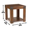 Arusha - 3 Piece Table Set - Brown - as Pic