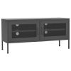 TV Stand Anthracite 41.3"x13.8"x19.7" Steel - Anthracite